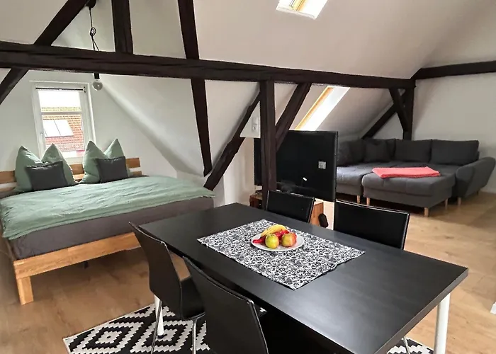 Schoene Neue Dg Mit Sonniger Dachterrasse Und Fantastischem Ausblick Apartman *